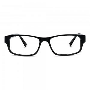 Full Rim Acetate Rectangle Black Medium I-Switch M303 Eyeglasses