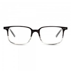 Full Rim Acetate Rectangle Grey Medium Heritage HEJM15 Eyeglasses