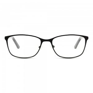 Full Rim Titanium Almond Black Medium 5th Avenue FAFF11 Eyeglasses