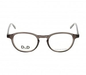 Full Rim Acetate Round Grey Medium DbyD DBJU08 Eyeglasses