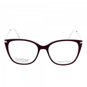 Full Rim Acetate Cat Eye Violet Medium In Style ISHF01 Eyeglasses
