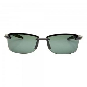 Rectangle Polarised Lens Green Rimless Medium Vision Express 21701P Sunglasses