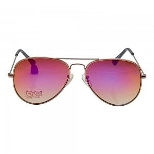 Aviator Mirror Nickel Silver  Full Rim Medium Vision Express 12061 Sunglasses