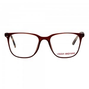 Full Rim Polycarbonate Square Clear Crystal Medium Vision Express 12057 Eyeglasses