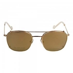 Square Clear Metal Full Rim Medium Vision Express ISHM24 Sunglasses