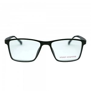 Square Black Polycarbonate Medium Vision Express 61309 Kids Eyeglasses