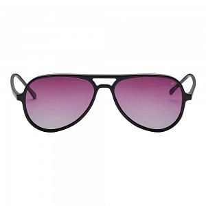Aviator Polarised Lens Purple Gradient Full Rim Medium Vision Express 12041P Sunglasses