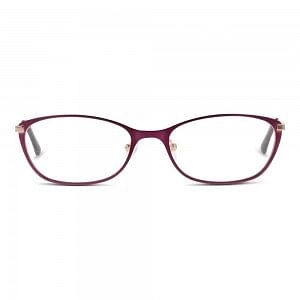 Full Rim Stainless Steel Oval Purple Medium Sensaya SYAF06 Eyeglasses