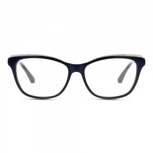 Full Rim Acetate Cat Eye Blue Medium Sensaya SYJF38 Eyeglasses