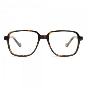 Full Rim Acetate Rectangle Brown Male Medium Unofficial UNOM0236 Eyeglasses