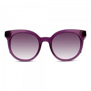 Round UV Protected Lens Violet Purple Acetate Full Rim  Small Sensaya SAFF32 Sunglasses
