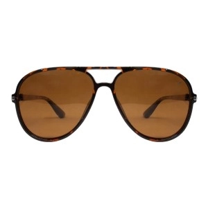 Brown Aviator Sunglasses 12091P