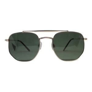 Green Gold Square Sunglasses 21822P