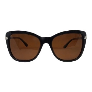 Brown Red Cat Eye Sunglasses 41446P