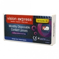 Monthly Hydrogel Contact Lenses (3 Lens Pack)