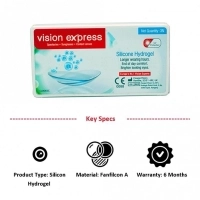 Monthly Silicon Hydrogel Contact Lenses (3 Lens Pack)