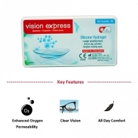 Monthly Silicon Hydrogel Contact Lenses (3 Lens Pack)