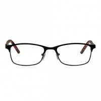 Full Rim Metal Oval Black Medium Vision Express 48788 Eyeglasses