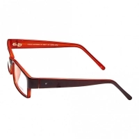 Full Rim Polycarbonate Rectangle Brown Large Vision Express 28971 Eyeglasses