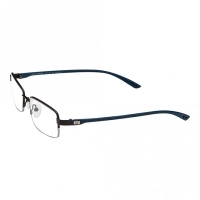 Half Rim Metal Rectangle Black Medium Vision Express 29021 Eyeglasses