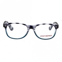 Full Rim Polycarbonate Wayfarer Blue Medium Vision Express 29265 Eyeglasses