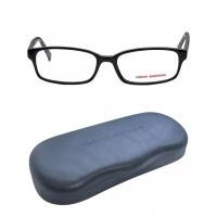 Full Rim Polycarbonate Rectangle Black Medium Vision Express 28975 Eyeglasses