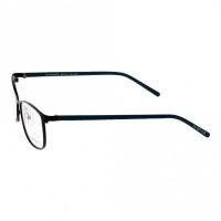 Full Rim Metal Rectangle Black Small In Style ISCF08 Eyeglasses