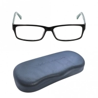 Full Rim Acetate Rectangle Black Large Seen SNBM08 Eyeglasses