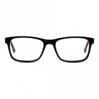 Full Rim Acetate Rectangle Black Medium Miki Ninn MNAM50 Eyeglasses