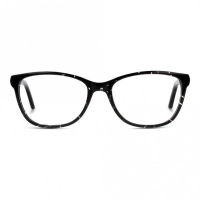 Full Rim Acetate Cat Eye Black Medium 5th Avenue FAAF53 Eyeglasses