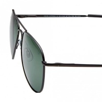 Aviator Polarised Lens Green Full Rim Medium Vision Express 21325P Sunglasses