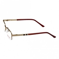 Half Rim Metal Rectangle Gold Medium Vision Express 29306 Eyeglasses