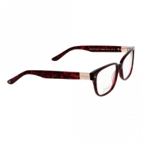 Blue Shield (Zero Power) Computer Glasses: Full Rim Rectangle Brown Acetate Small SYCF21 