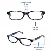 Full Rim Polycarbonate Oval Blue Medium Sensaya SYAF21 Eyeglasses