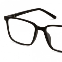 Full Rim TR90 Rectangle Black Large Julius JUBM20 Eyeglasses