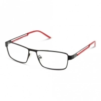 Full Rim Metal Rectangle Black Large Activ ACCM04 Eyeglasses
