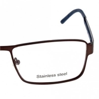 Full Rim Metal Rectangle Black Large Activ ACCM04 Eyeglasses