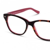 Full Rim Acetate Cat Eye Havana Medium In Style ISAF30 Eyeglasses