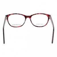 Blue Shield (Zero Power) Computer Glasses: Full Rim Round Black Acetate Small MNDF32 