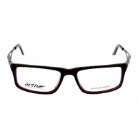 Full Rim Acetate Rectangle Black Medium Activ ACAM22 Eyeglasses