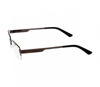 Half Rim Monel Rectangle Grey Medium DbyD DBBM10 Eyeglasses