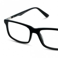 Full Rim Acetate Rectangle Black Medium In Style ISAM27 Eyeglasses