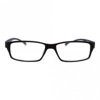 Black Rectangle (+3.0 Power) Polycarbonate Unisex Medium HFDM01BL Reading Glasses