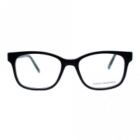 Full Rim Polycarbonate Square Black Medium Vision Express 12034 Eyeglasses