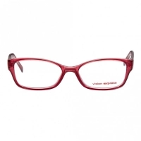 Full Rim Polycarbonate Oval Red Medium Vision Express 31615 Eyeglasses
