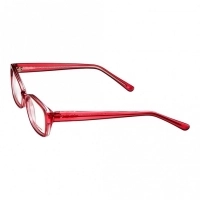 Full Rim Polycarbonate Oval Red Medium Vision Express 31615 Eyeglasses