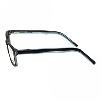 Full Rim Polycarbonate Rectangle Black Medium Vision Express 29408 Eyeglasses