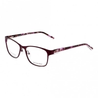 Blue Shield (Zero Power) Computer Glasses: Full Rim Almond Blue Stainless Steel Small MNBF07 