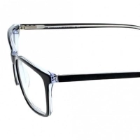 Full Rim Acetate Rectangle Black Large DbyD DBCM22 Eyeglasses