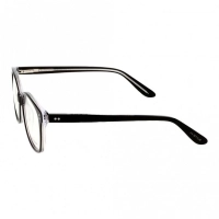 Full Rim Acetate Rectangle Black Small In Style ISEF36 Eyeglasses